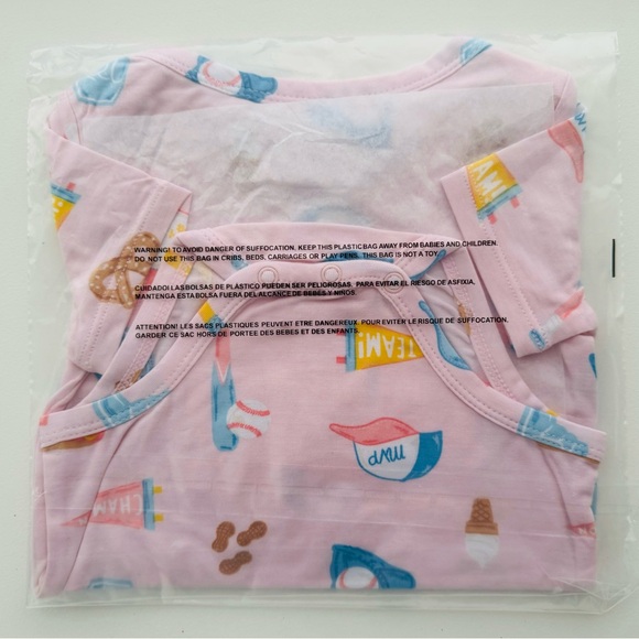 Angel Dear Bodysuit, Softball, Size 3-6 Months NWT - Picture 5 of 5